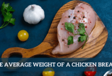 The Average Weight Of A Chicken Breast