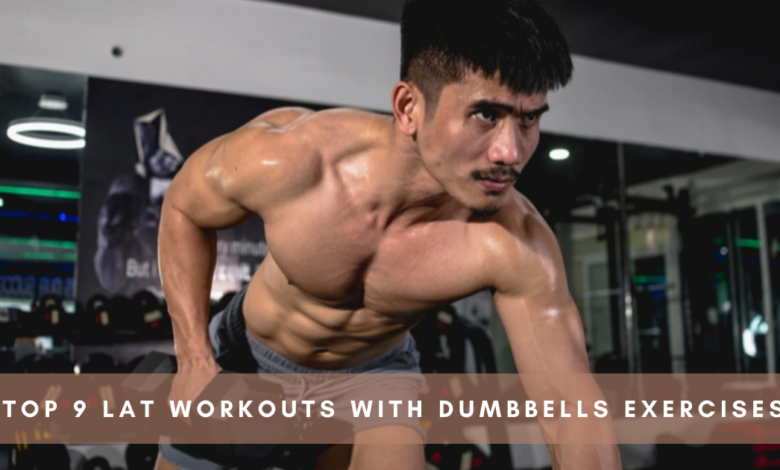 Lat Workouts with Dumbbells