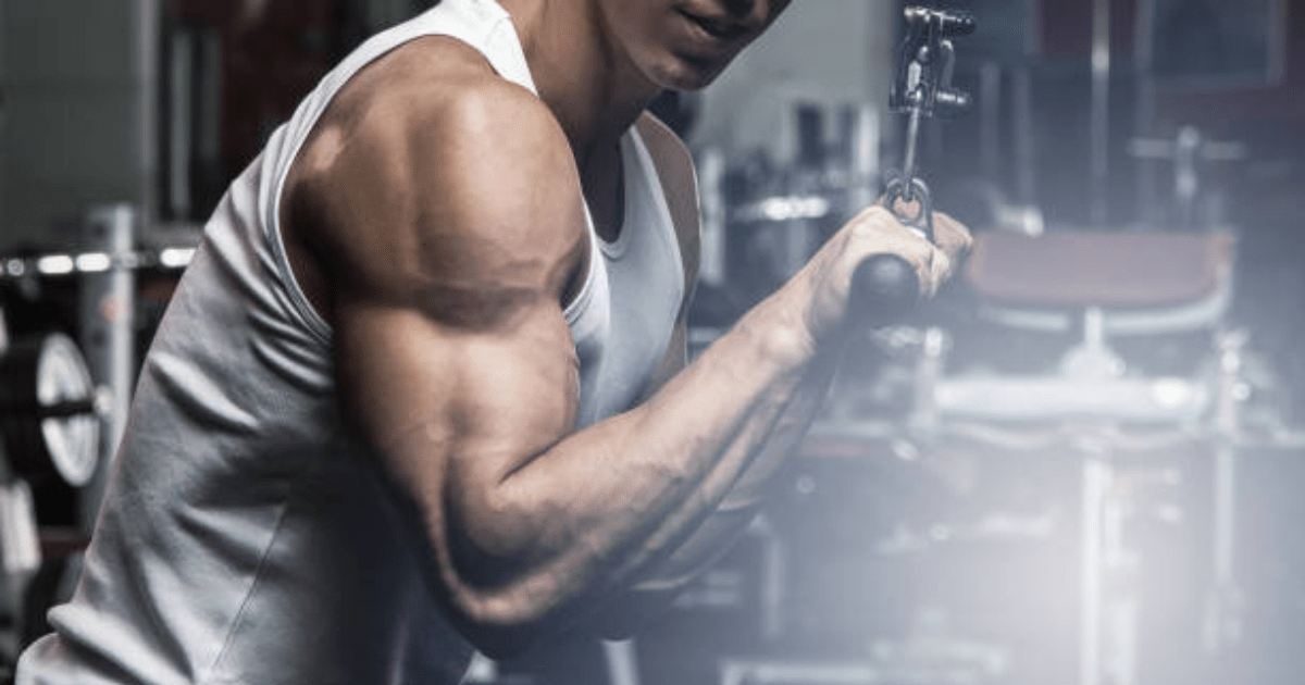 Single Arm Tricep Pull Down
