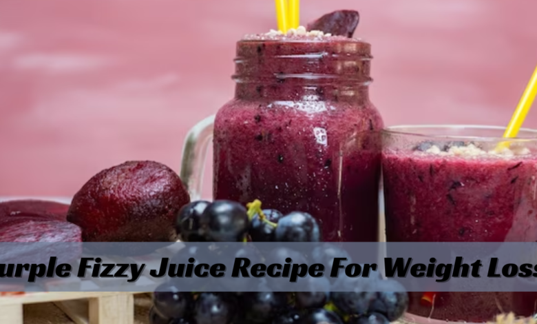 Purple Fizzy Juice Recipe For Weight Loss