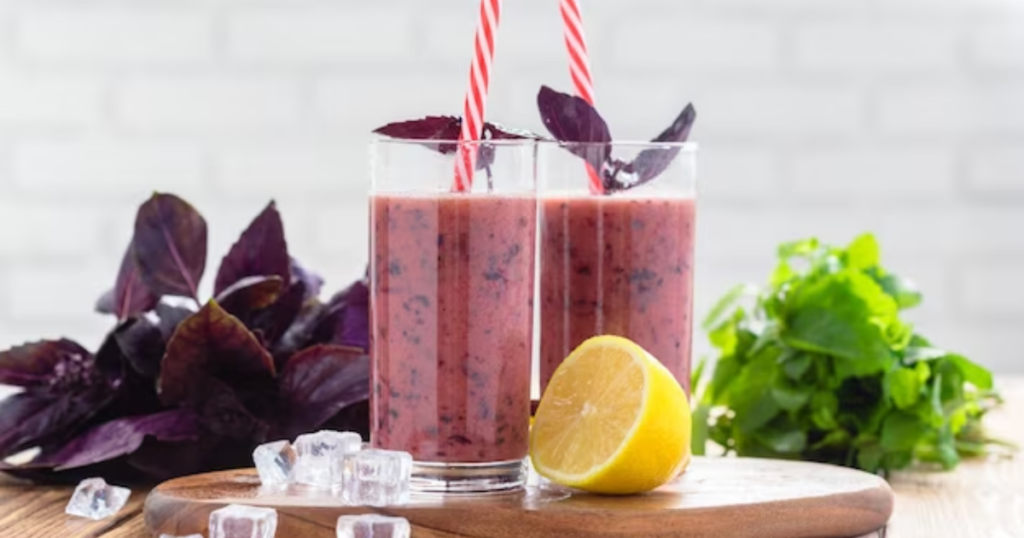 Purple Fizzy Juice Recipe for Weight Loss