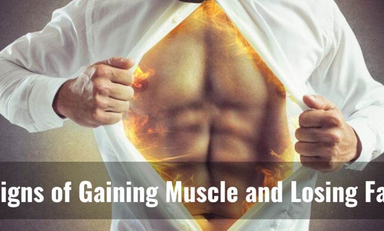 Signs of Gaining Muscle and Losing Fat