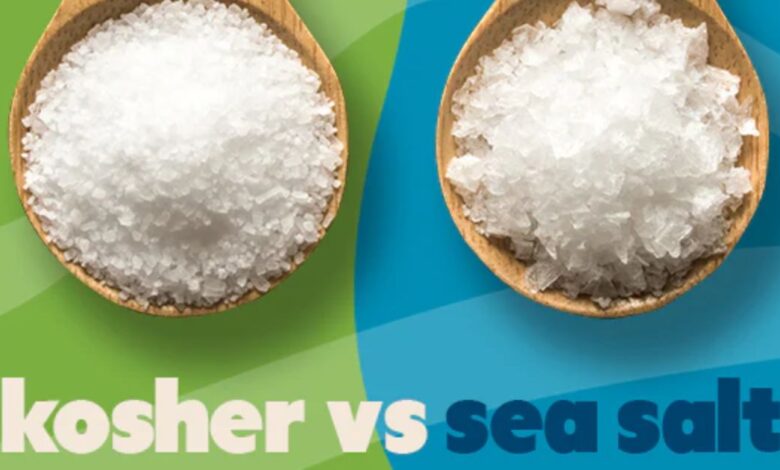 Difference Between Kosher Salt and Sea Salt